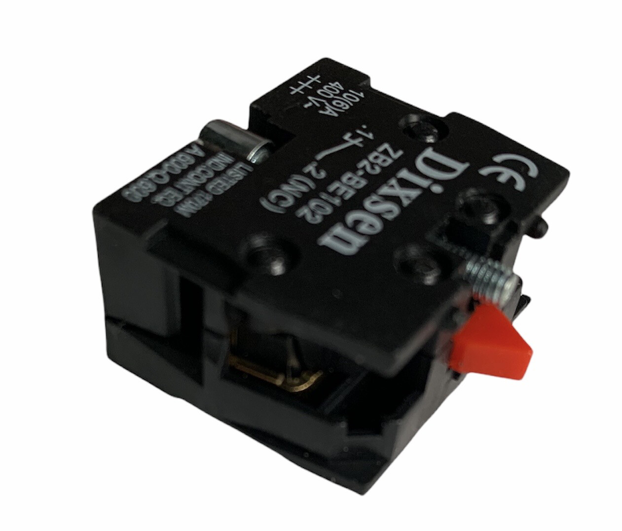 Contacto normalmente cerrado para botón ZB2-BE102C 22 mm  | DIXSEN