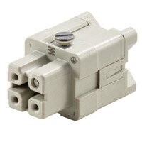 1498200000 WEIDMULLER CONECTOR HEMBRA 3POLOS + TIERRA     HDCHA3FS
