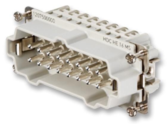 1207500000 WEIDMULLER CONECTOR MACHO HDCHE16MS 843342042