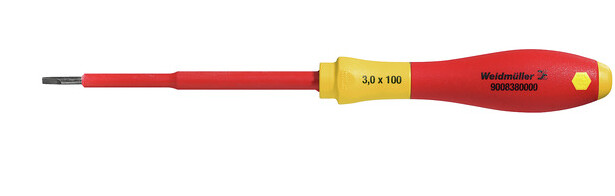 9008380000 WEIDMULLER DESARMADOR PLANO C/A     SDI0,5X3,0X100