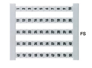468760001 WEIDMULLER ETIQUETA P/CLEMA 50 PZA     DEK6FS1-50VERTICAL