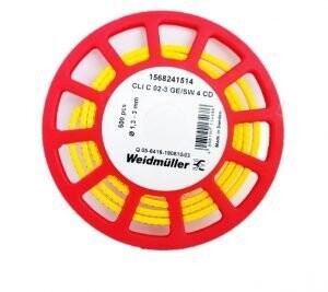 1568241514 WEIDMULLER MARCACABLE RL 500 PZ 16-22 AWG CLIC02-3GE/SW4CD