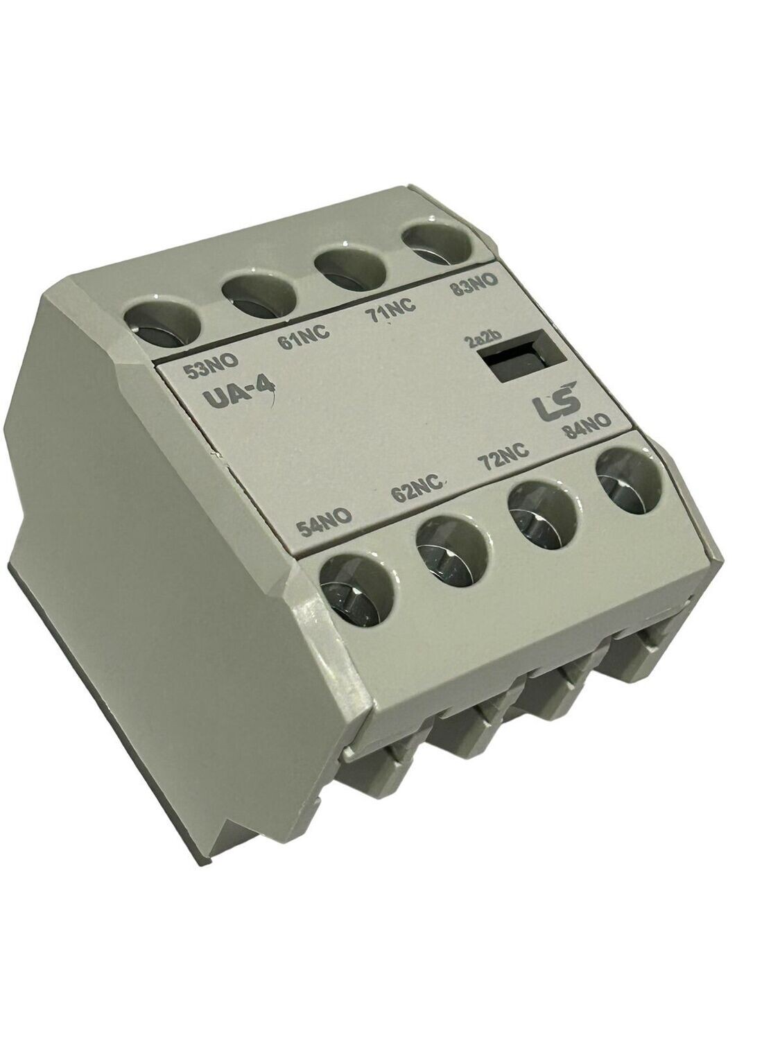 Contacto auxiliar frontal para contactor UA-4 2A2B 2NA+2NC | LS Electric