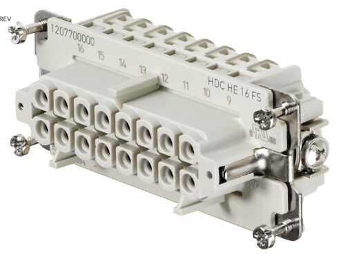 1207700000 WEIDMULLER CONECTOR HEMBRA HDCHE16FS 843342042