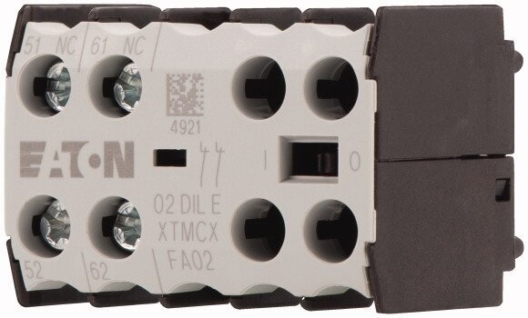 010240 Eaton Moeller 02DILE Contacto Auxiliar Frontal 2NC