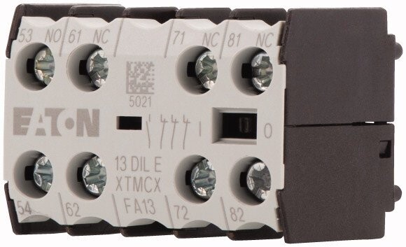 002397 Eaton Moeller 13DILE Contacto Auxiliar Frontal 1NA+3NC