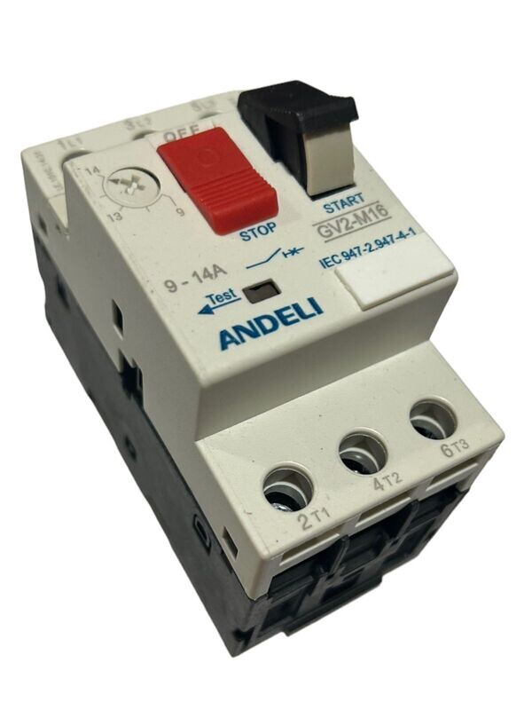 Guardamotor GV2-M16 10–14A | Andeli Guardamotor GV2-M16 10–14A | Andeli