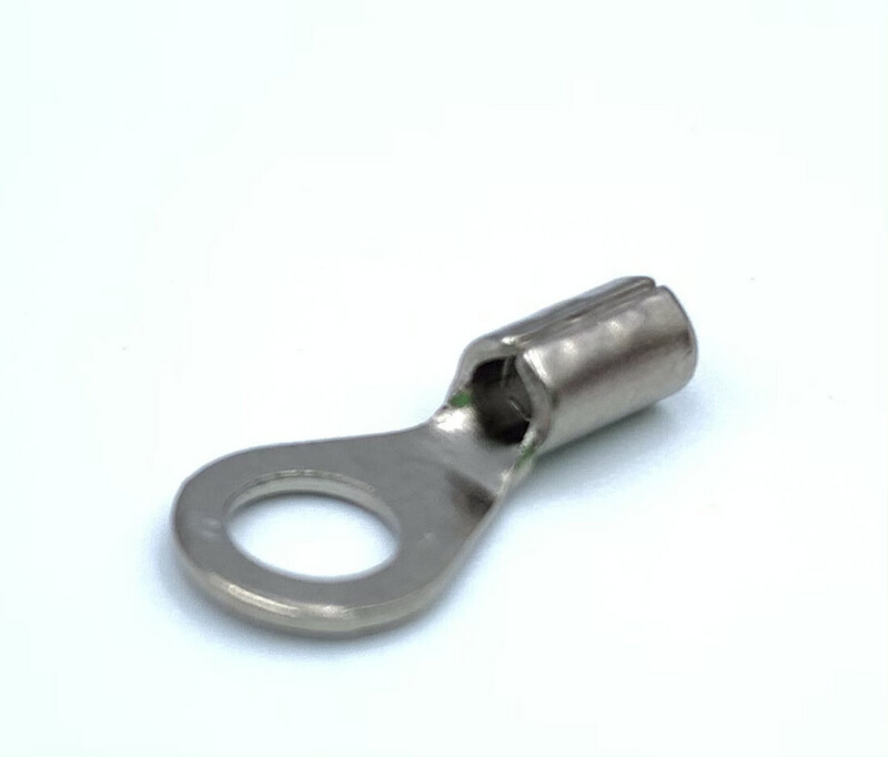 Z14INOX1/4 MKELECTRO TERMINAL OJILLO INOXIDABLE 1/4 CAL 14-16 AWG