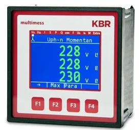 14144 KBR MEDIDOR PANEL 96X96 MULTIMESS F96