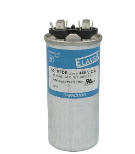 CA50MF440  ELAVSA CAPACITOR METALICO DE TRABAJO CONTINUO 50MF 440V