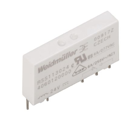 1454430000  WEIDMULLER RELEVADOR TIPO CLEMA 24 VDC