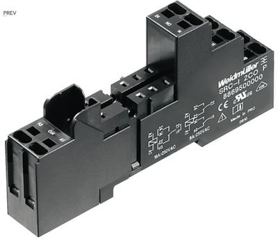 8869500000 WEIDMULLER BASE PARA RELEVADOR 8 PINES SRC-I 2CO 8869500000 WEIDMULLER BASE PARA RELEVADOR 8 PINES SRC-I 2CO