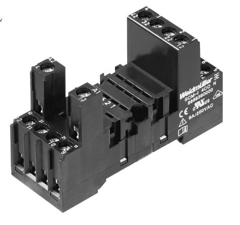 8869410000 WEIDMULLER BASE PARA RELEVADOR 11 PINES FASTON 8869410000 WEIDMULLER BASE PARA RELEVADOR 11 PINES FASTON