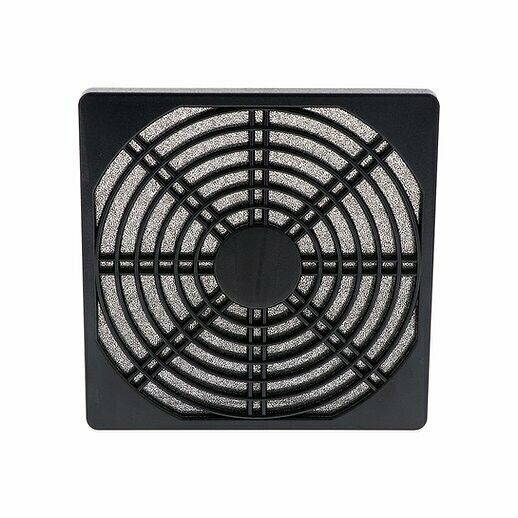 FIBG8038 Jiulong Filtro Sencillo Negro para Ventilador de Gabinete 80 mm