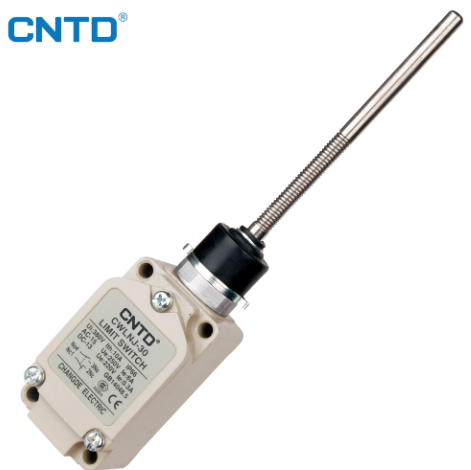 Limit Switch grande de varilla flexible con resorte y punta metálica CWLNJ-30 1NC+1NO | CNTD Limit Switch grande de varilla flexible con resorte y punta metálica CWLNJ-30 1NC+1NO | CNTD