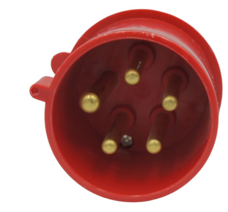 Conector industrial macho aéreo NM025, 32A 4 Polos + Tierra | MK ELECTRO
