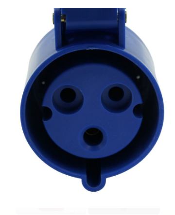 Base para conector industrial hembra aérea NM223 , 32A 2 Polos + Tierra | MK ELECTRO