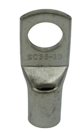 Terminal de Conexión Desnuda Tipo Ojillo SC3510, 10 MM 3/8 CAL.1 , 35MM | MK ELECTRO