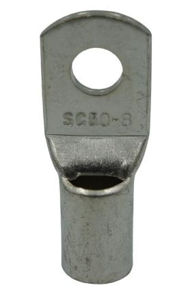 Terminal de Conexión Desnuda Tipo Ojillo SC508, 8 MM 5/16 CAL.1/0 , 50MM | MK ELECTRO