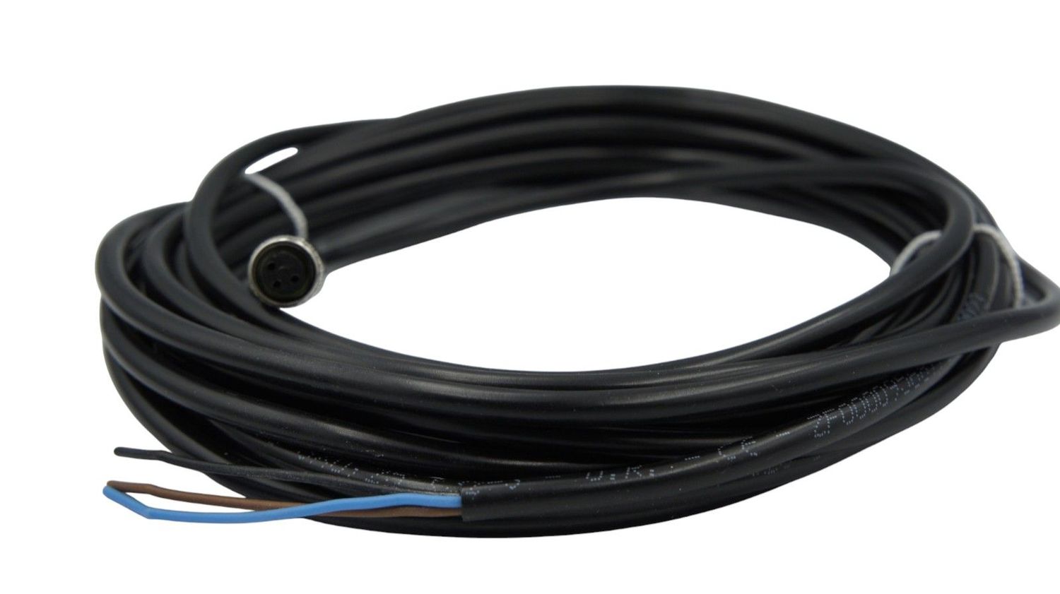 CD08/0A-050A1 MKELECTRO CONECTOR M8 RECTO DE 3 POLOS 5 MTS DE CABLE