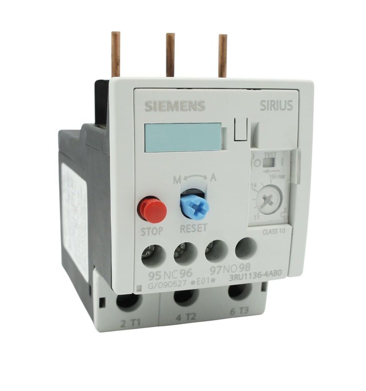 3RU11364AB0 SIEMENS RELEVADOR DE SOBRE CARGA 11-16 AMP 3RU11364AB0 SIEMENS RELEVADOR DE SOBRE CARGA 11-16 AMP