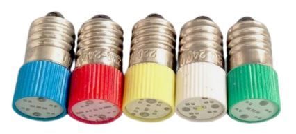 Foco rosca LED AE23-W-130V E10 blanco 130V | ANDELI