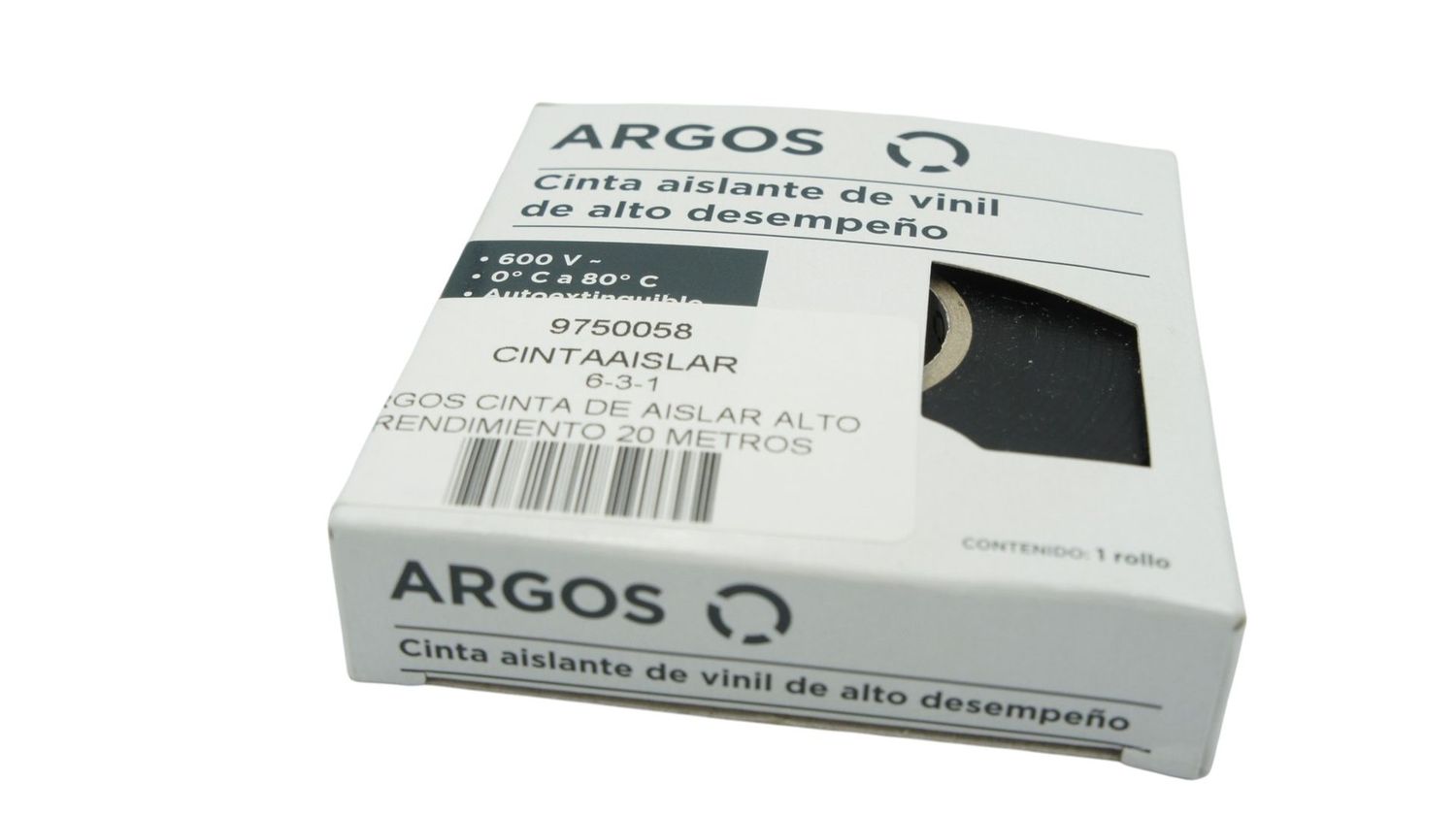 9750058  ARGOS CINTA DE AISLAR ALTO RENDIMIENTO 20 METROS
