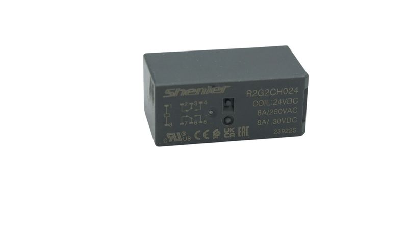 R2G2CH024 SHENLER RELEVADOR 8 PINES BOBINA 24 VDC