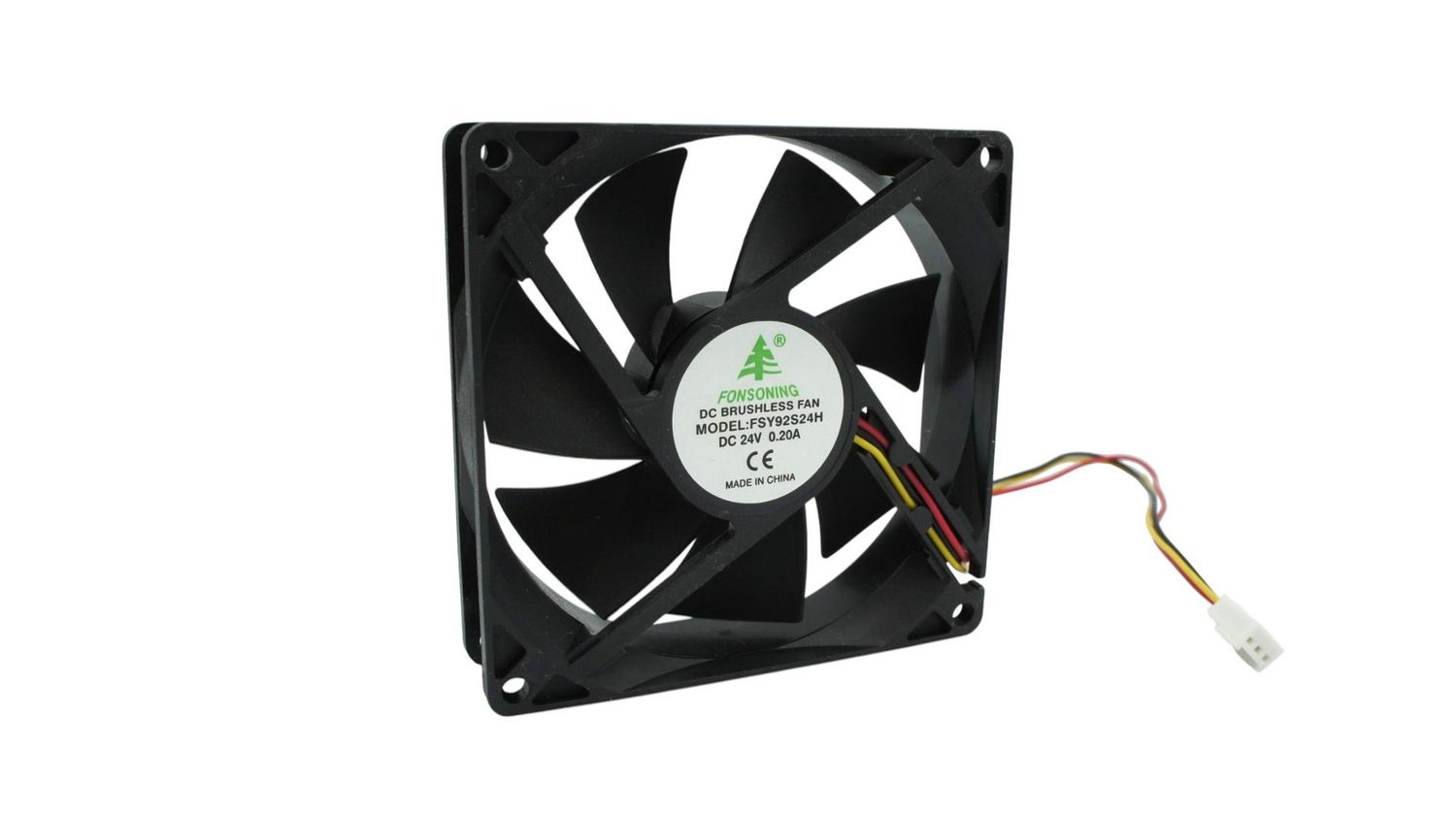 FSY92S12H FONSONING VENTILADOR 92X92X25 MM CUADRADO 12 VDC