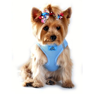 American River Ultra Choke Free Dog Harness - Light Blue