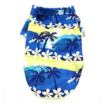 Hawaiian Camp Shirt - Catching Waves