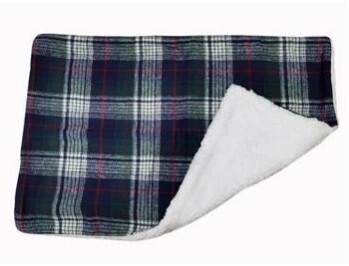 Sherpa-Lined Dog Blanket