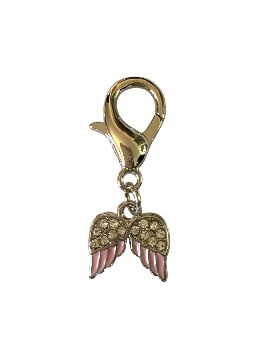 Dog Collar Charm, Angel Wings