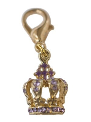 Dog Collar Charm, Royal Queen