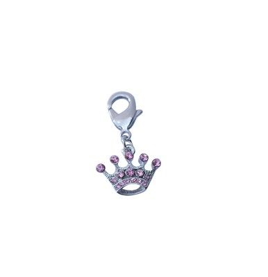 Dog Collar Charm, Teenie Crown