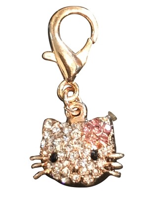 Dog Collar Charm, Kitty