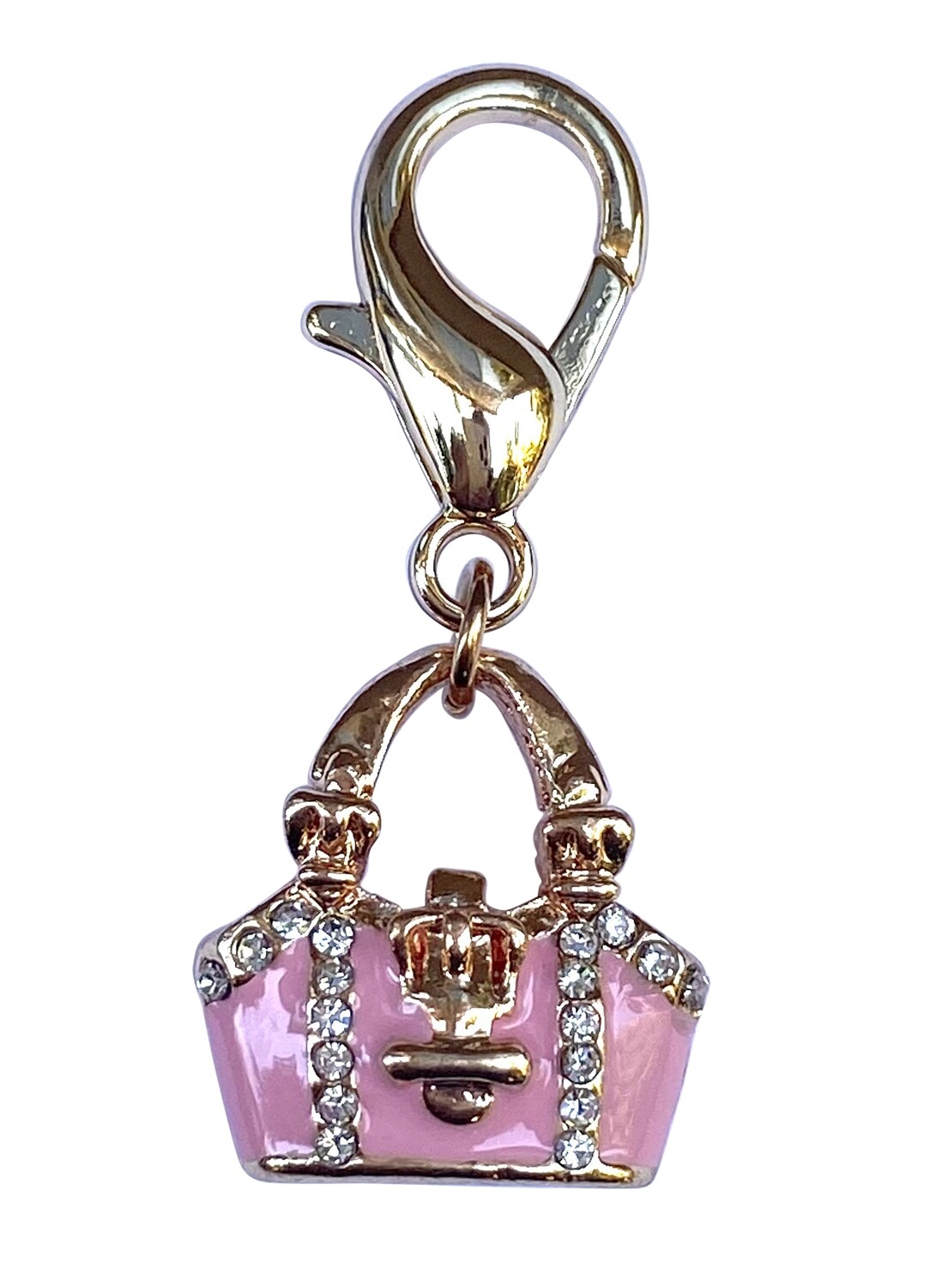 Dog Collar Charm, Chic Purse Dog Collar Charm