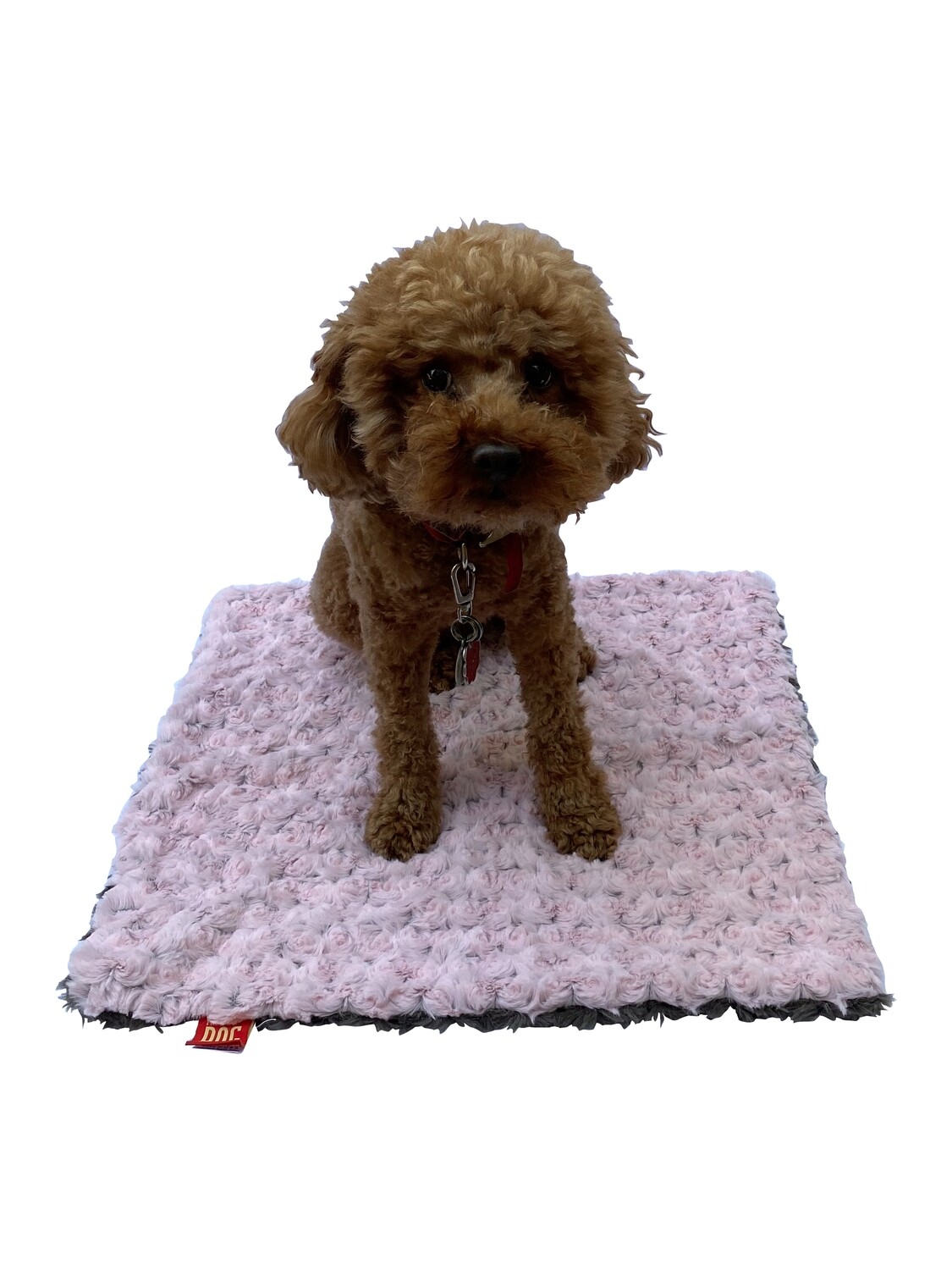 Carrier Square, Two Tone Rosebud, Pink/Grey