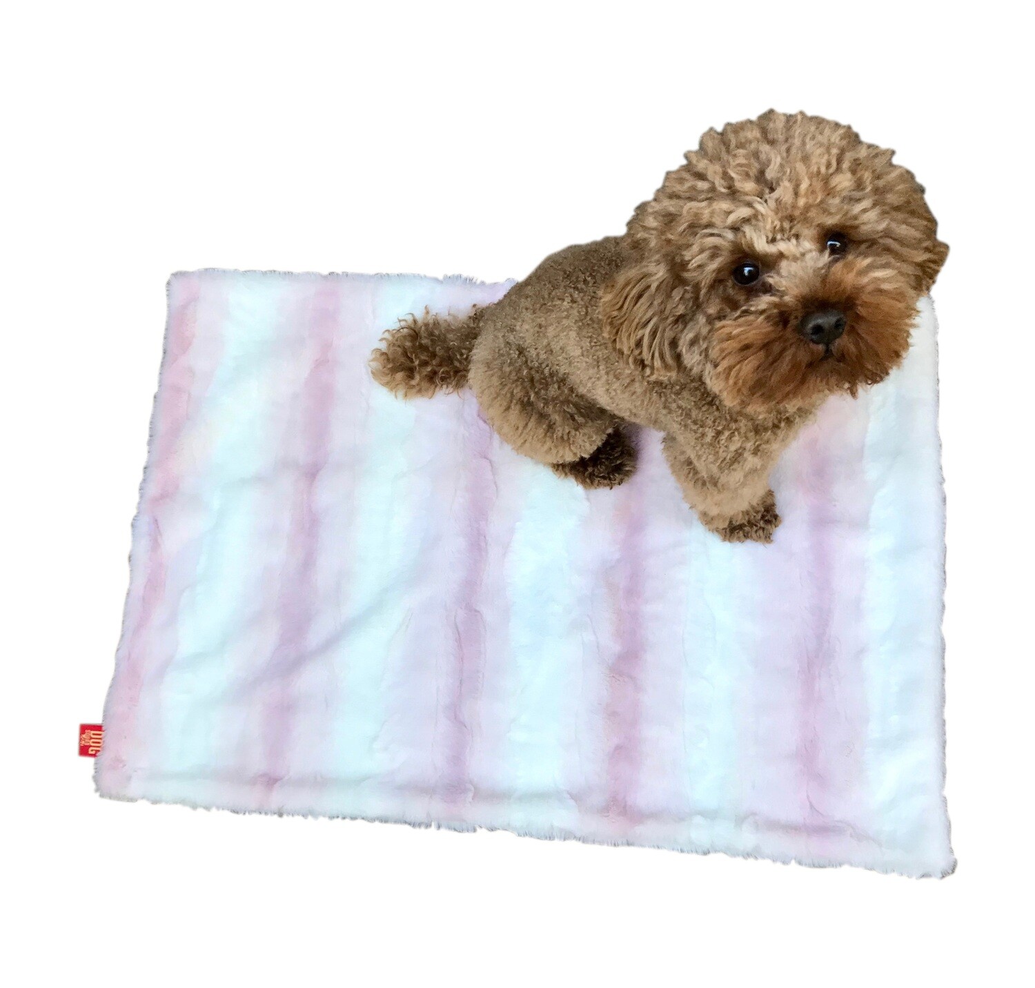 Small Blanket, Angora Luxe Rosewater