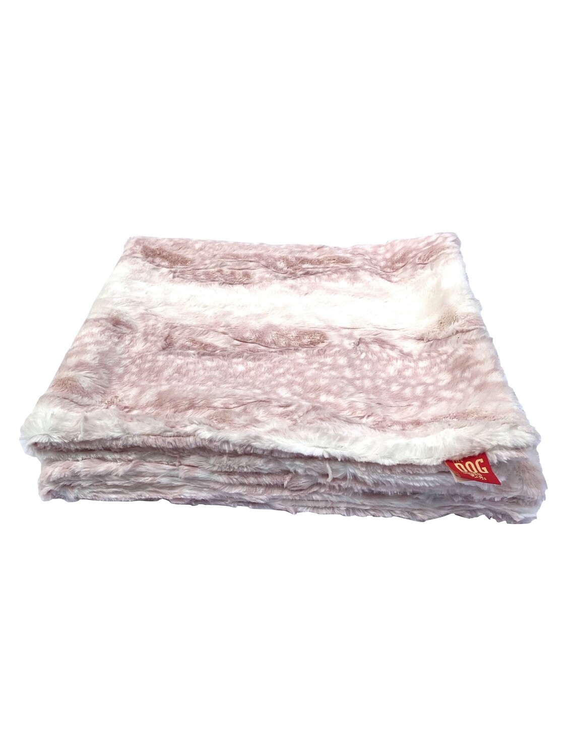 Travel Medium Blanket, Angora Luxe Rosewater