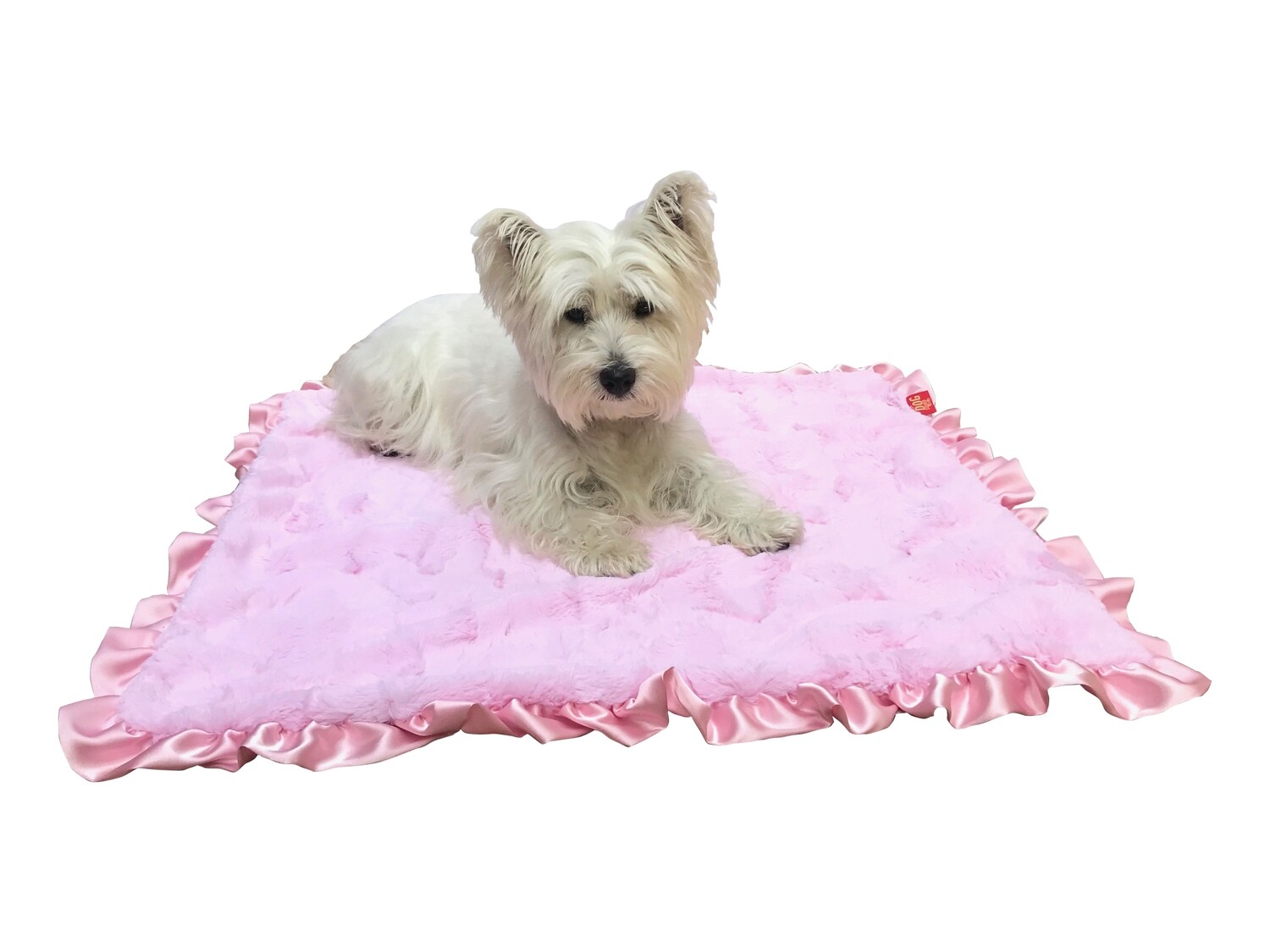 Furbaby pink bella blanket