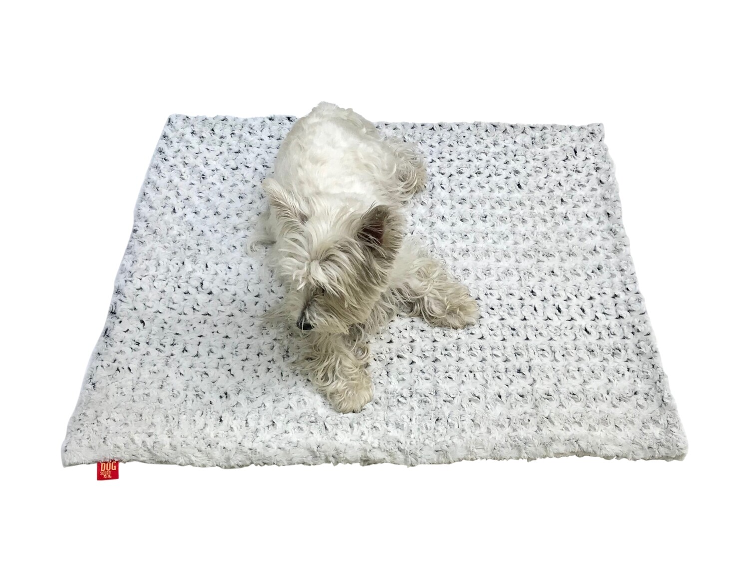 Medium Blanket, Two Tone, Grey/Black