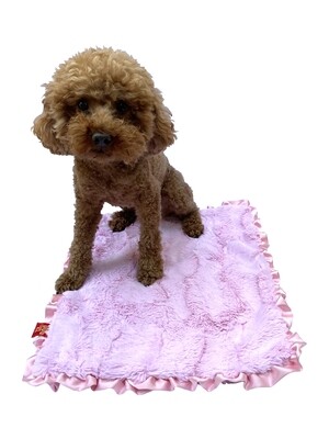 Furbaby pink bella blanket