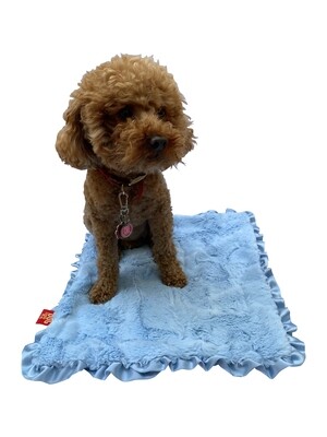 Furbaby blue bella blanket