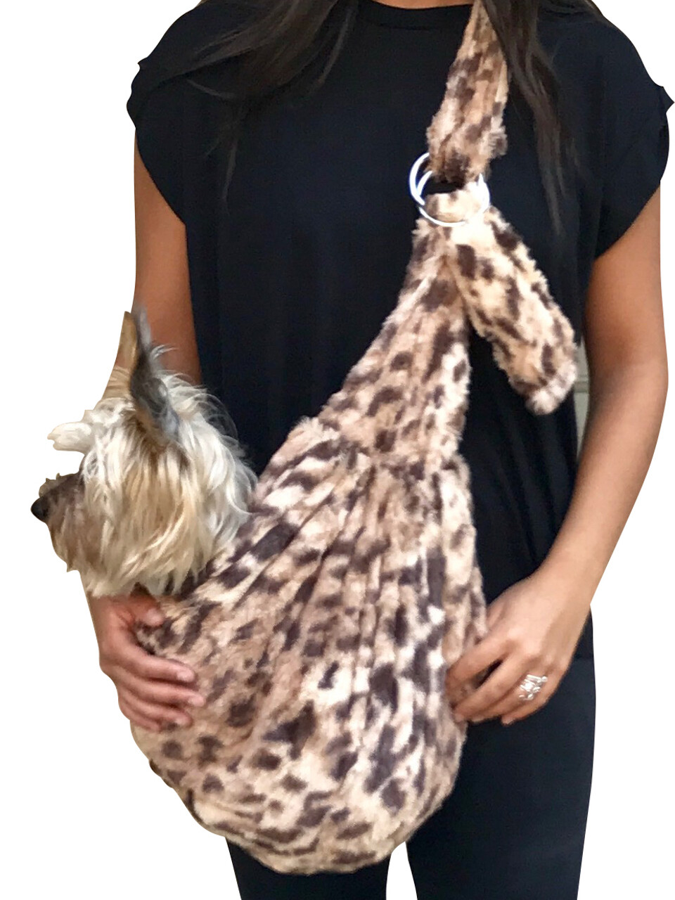 Furbaby Adjustable Sling, King Cheetah