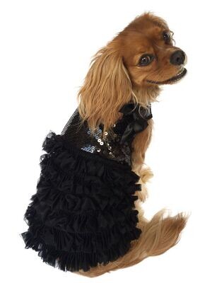 Dress, Some Like It Hot, Black Sequins