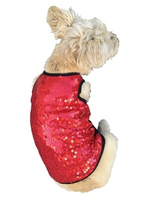 Tank, Red Vixen Sequin