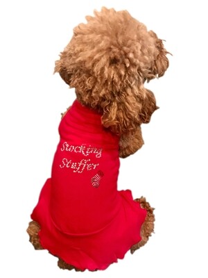 Dress, Stocking Stuffer, Christmas, Red