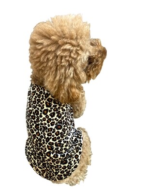 Tank, Retro Leopard Velvet Top