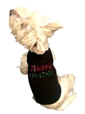 Tank, Snowy Merry Christmas, Black